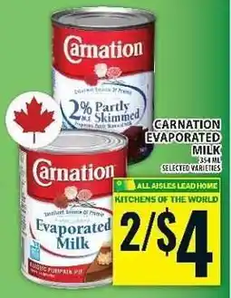 Food Basics CARNATION EVAPORATED MILK offer