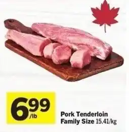 IGA Pork tenderloin family size offer