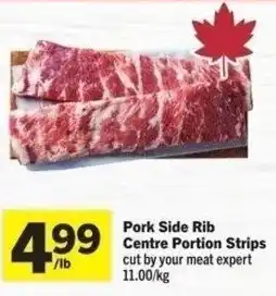 IGA Pork side rib centre portion strips offer