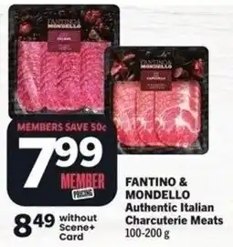 IGA Fantino & mondello authentic italian charcuterie meats offer
