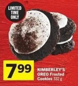 IGA Kimberley's oreo frosted cookies offer