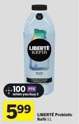 IGA Liberté probiotic kefir offer