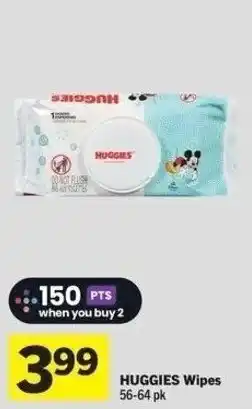 IGA Huggies wipes offer