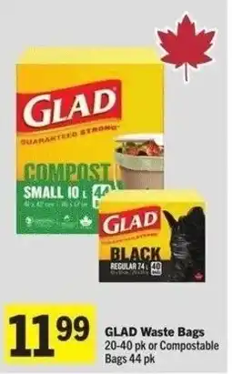 IGA Glad waste bags offer