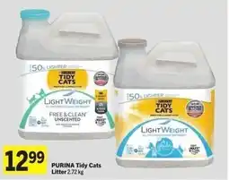 IGA Purina tidy cats litter offer