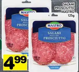 Supermarché PA SALAMI PROSCIUTTO MASTRO offer