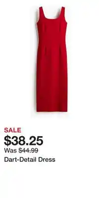 H&M Dart-Detail Dress offer