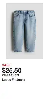 H&M Loose Fit Jeans offer