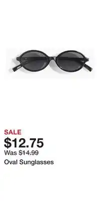 H&M Oval Sunglasses offer