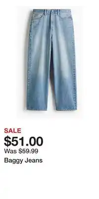 H&M Baggy Jeans offer