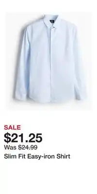 H&M Slim Fit Easy-iron Shirt offer