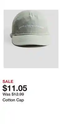 H&M Cotton Cap offer