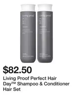 Sephora Living Proof Perfect Hair Day Shampoo & Conditioner Hair Set offer