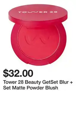 Sephora Tower 28 Beauty GetSet Blur + Set Matte Powder Blush offer