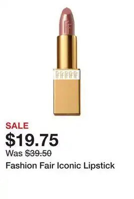 Sephora Fashion Fair Iconic Lipstick offer