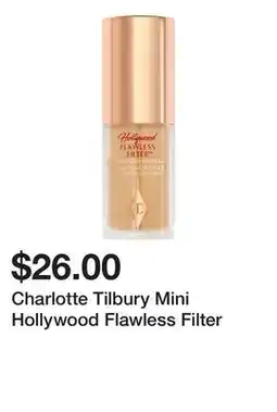 Sephora Charlotte Tilbury Mini Hollywood Flawless Filter offer