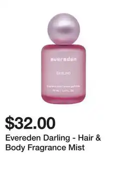 Sephora Evereden Darling - Hair & Body Fragrance Mist offer