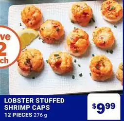 M & M Food Market LOBSTER STUFFED SHRIMP CAPS offer