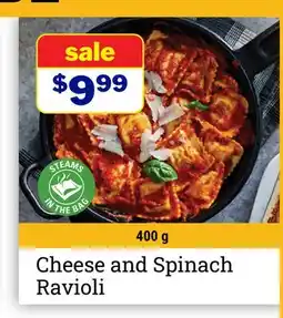 M & M Food Market Cheese and Spinach Ravioli offer