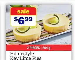 M & M Food Market Homestyle Key Lime Pies offer