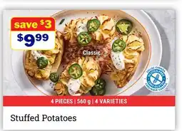 M & M Food Market Stuffed Potatoes offer