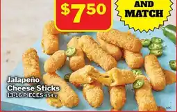 M & M Food Market Jalapeño Cheese Sticks offer