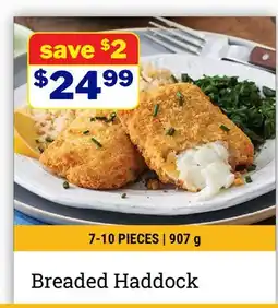 M & M Food Market Breaded Haddock offer