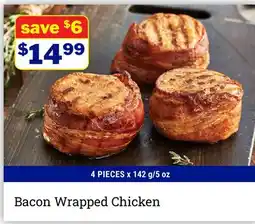 M & M Food Market Bacon Wrapped Chicken offer