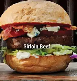 M & M Food Market Sirloin Beef Burger offer