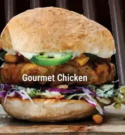 M & M Food Market Gourmet Chicken Burger offer