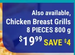 M & M Food Market Chicken Breast Grills offer