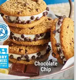M & M Food Market Chocolate Chip Cookie Ice Cream Sandwiches offer
