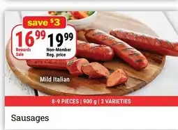 M & M Food Market Mild Italian Sausages offer