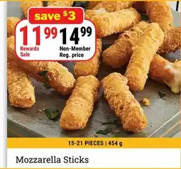 M & M Food Market Mozzarella Sticks offer