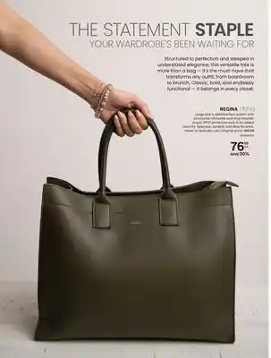 Bentley Riona Regina RFID Large Tote pebbled offer