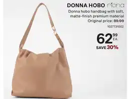 Bentley RIONA Donna hobo handbag with soft, matte-finish premium material offer