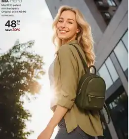 Bentley MIA Mia RFID patent mini backpack offer