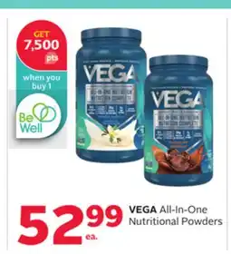 Rexall VEGA All-In-One Nutritional Powders offer
