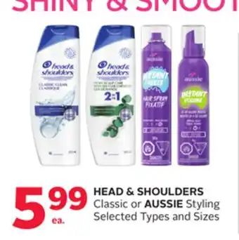 Rexall HEAD & SHOULDERS Classic or AUSSIE Styling offer