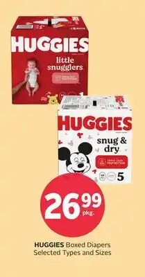 Rexall HUGGIES Boxed Diapers offer