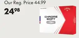 Sport Chek CALLAWAY CHROME SOFT PRACTICE 12 PACK offer