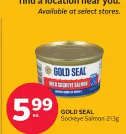 Rexall GOLD SEAL Sockeye Salmon offer
