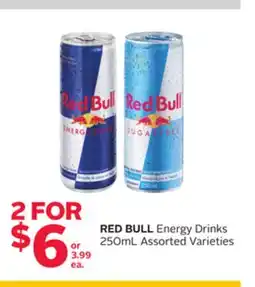 Rexall RED BULL Energy Drinks offer