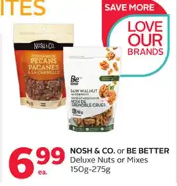Rexall NOSH & CO. or BE BETTER Deluxe Nuts or Mixes offer