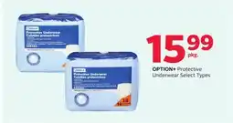 Rexall OPTION + Protective Underwear offer