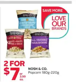 Rexall NOSH & CO. Popcorn offer