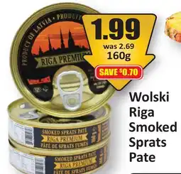 Starsky Wolski Riga Smoked Sprats Pate offer