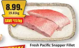 Starsky Fresh Pacific Snapper Fillet offer