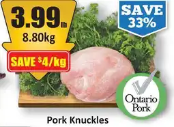 Starsky Pork Knuckles offer