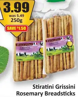 Starsky Stiratini Grissini Rosemary Breadsticks offer